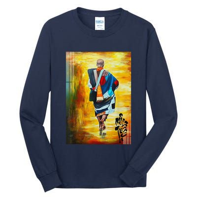 Thich Minh Tue Buddhist Monk Spiritual Journey Vietnam Tall Long Sleeve T-Shirt