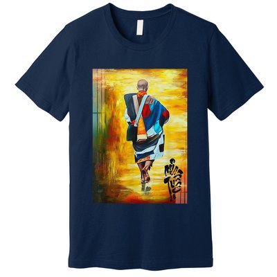 Thich Minh Tue Buddhist Monk Spiritual Journey Vietnam Premium T-Shirt
