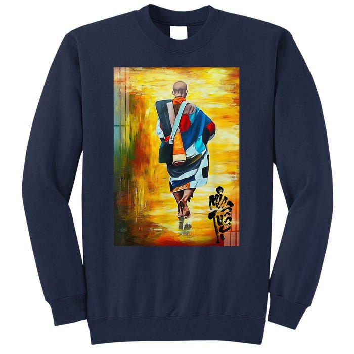 Thich Minh Tue Buddhist Monk Spiritual Journey Vietnam Tall Sweatshirt