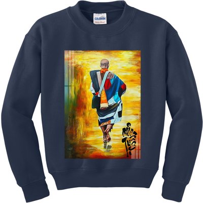 Thich Minh Tue Buddhist Monk Spiritual Journey Vietnam Kids Sweatshirt