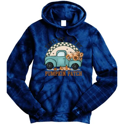 Take Me To The Pumpkin Patch Tie Dye Hoodie