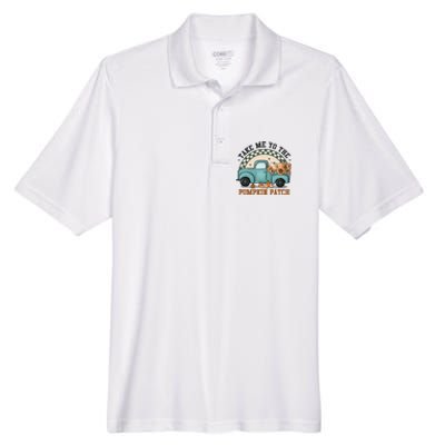 Take Me To The Pumpkin Patch Men's Origin Performance Pique Polo