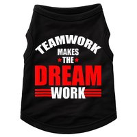 Teamwork Makes The Dream Work Team Crew Building Doggie Tank