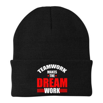 Teamwork Makes The Dream Work Team Crew Building Beanie