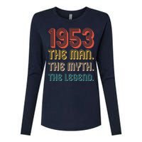 The Man The Myth The Legend 1953 70th Birthday Womens Cotton Relaxed Long Sleeve T-Shirt