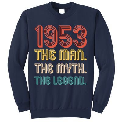 The Man The Myth The Legend 1953 70th Birthday Sweatshirt