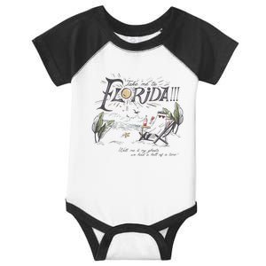 Take Me To The Florida Infant Baby Jersey Bodysuit