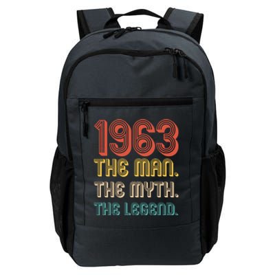 The Man The Myth The Legend 1963 60th Birthday Daily Commute Backpack