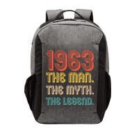 The Man The Myth The Legend 1963 60th Birthday Vector Backpack