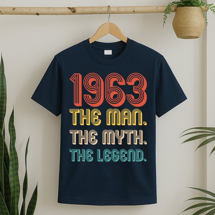The Man The Myth The Legend 1963 60th Birthday T-Shirt