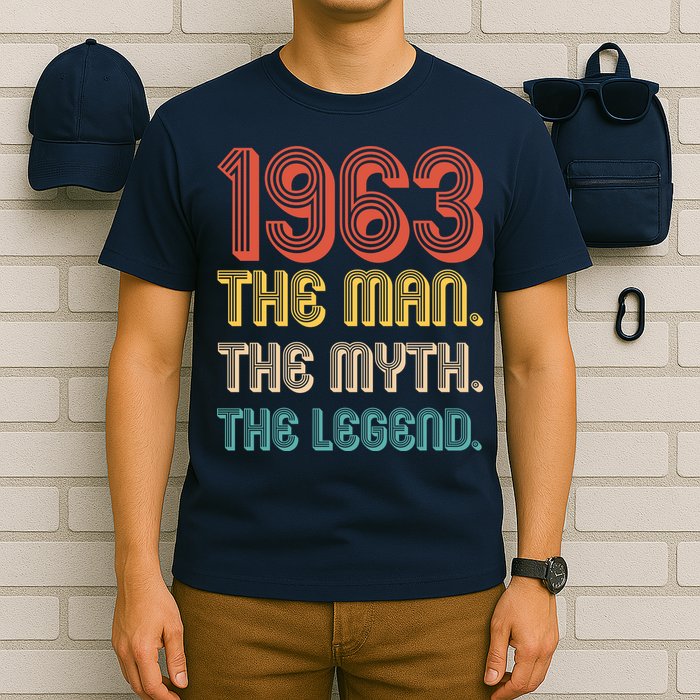 The Man The Myth The Legend 1963 60th Birthday T-Shirt
