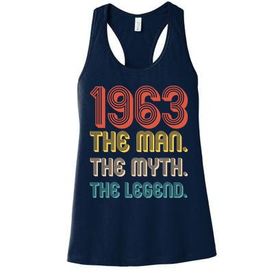 The Man The Myth The Legend 1963 60th Birthday Womens Tank Top