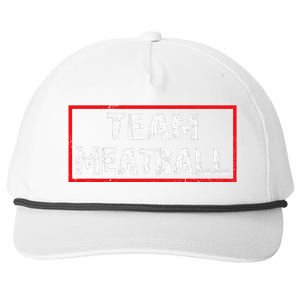 Team Meatball Snapback Five-Panel Rope Hat