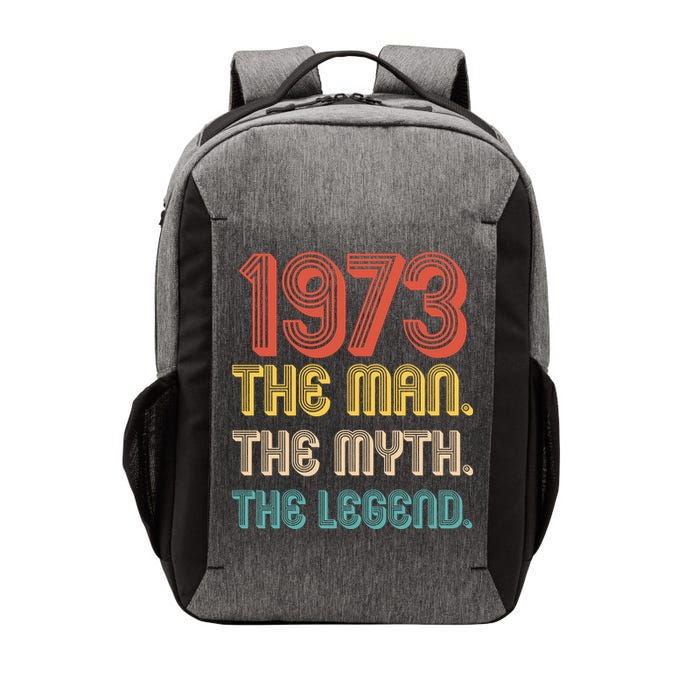 The Man The Myth The Legend 1973 50th Birthday Vector Backpack