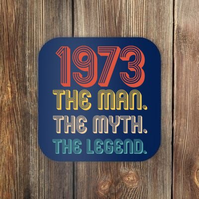 The Man The Myth The Legend 1973 50th Birthday Coaster