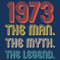 The Man The Myth The Legend 1973 50th Birthday Toddler T-Shirt