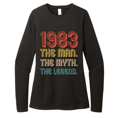 The Man The Myth The Legend 1983 40th Birthday Womens CVC Long Sleeve Shirt