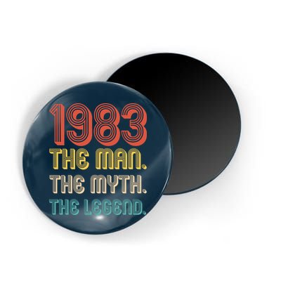 The Man The Myth The Legend 1983 40th Birthday Magnet