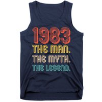 The Man The Myth The Legend 1983 40th Birthday Tank Top