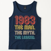 The Man The Myth The Legend 1983 40th Birthday Tank Top