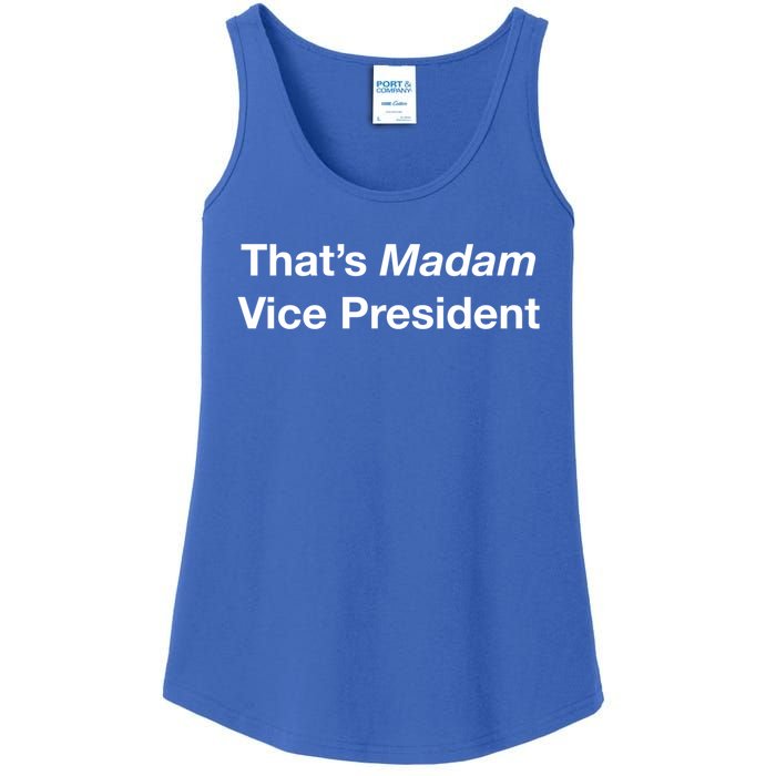 That’S Madam Vice President Great Gift Ladies Essential Tank