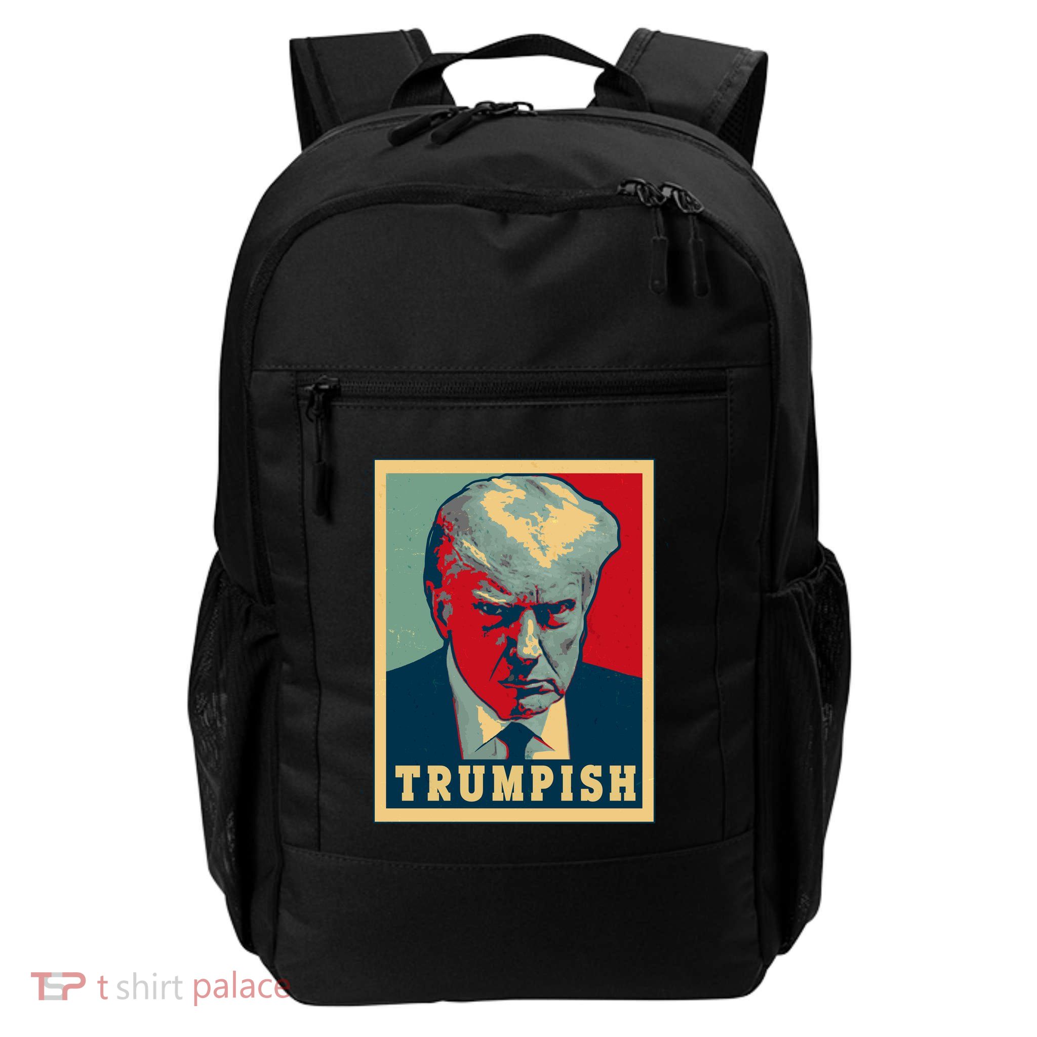 Trumpish Mugshot Vintage Poster Backpack