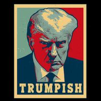 Trumpish Mugshot Vintage Poster Flatbill Hat