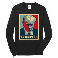 Trumpish Mugshot Vintage Poster Tall Long Sleeve T-Shirt