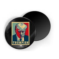 Trumpish Mugshot Vintage Poster Magnet