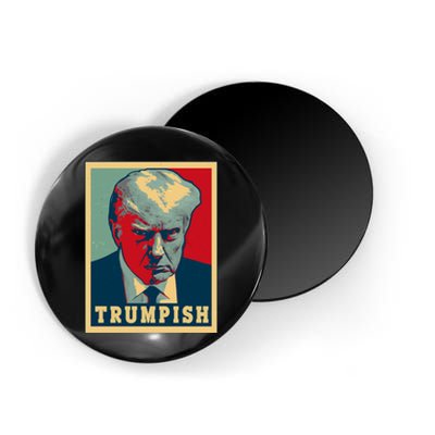 Trumpish Mugshot Vintage Poster Magnet