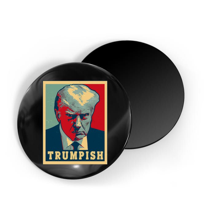 Trumpish Mugshot Vintage Poster Magnet