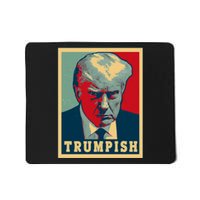 Trumpish Mugshot Vintage Poster Mousepad