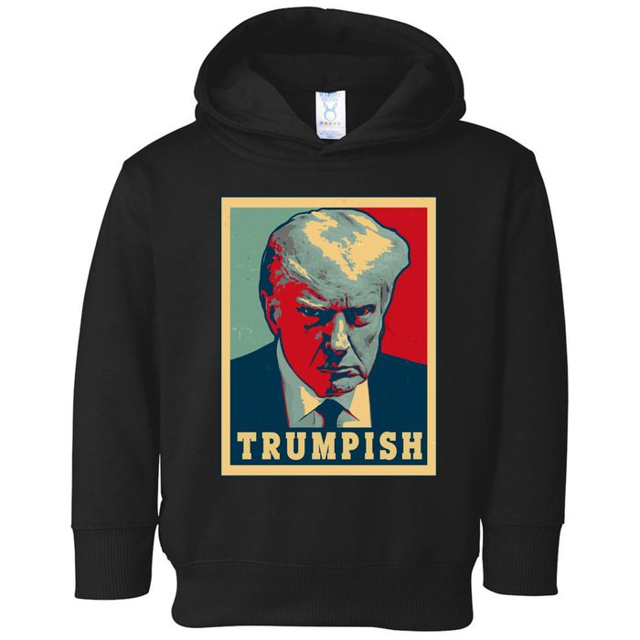 Trumpish Mugshot Vintage Poster Toddler Hoodie