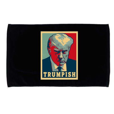 Trumpish Mugshot Vintage Poster Microfiber Hand Towel