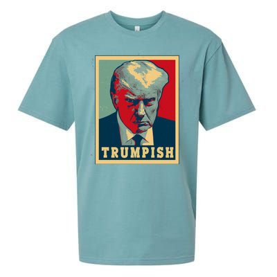 Trumpish Mugshot Vintage Poster Sueded Cloud Jersey T-Shirt