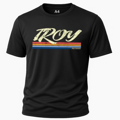 Troy Michigan Vintage Performance Shirt