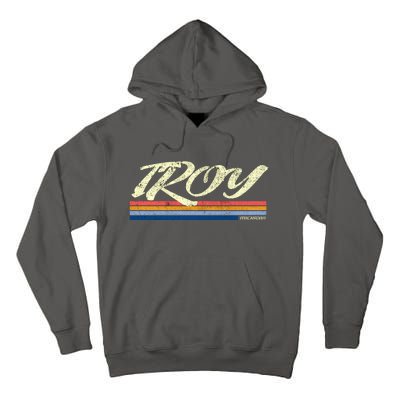 Troy Michigan Vintage Tall Hoodie