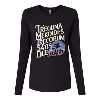 Treguna Mekoides Vintage Bedknobs And Broomsticks Theatre Womens Cotton Relaxed Long Sleeve T-Shirt