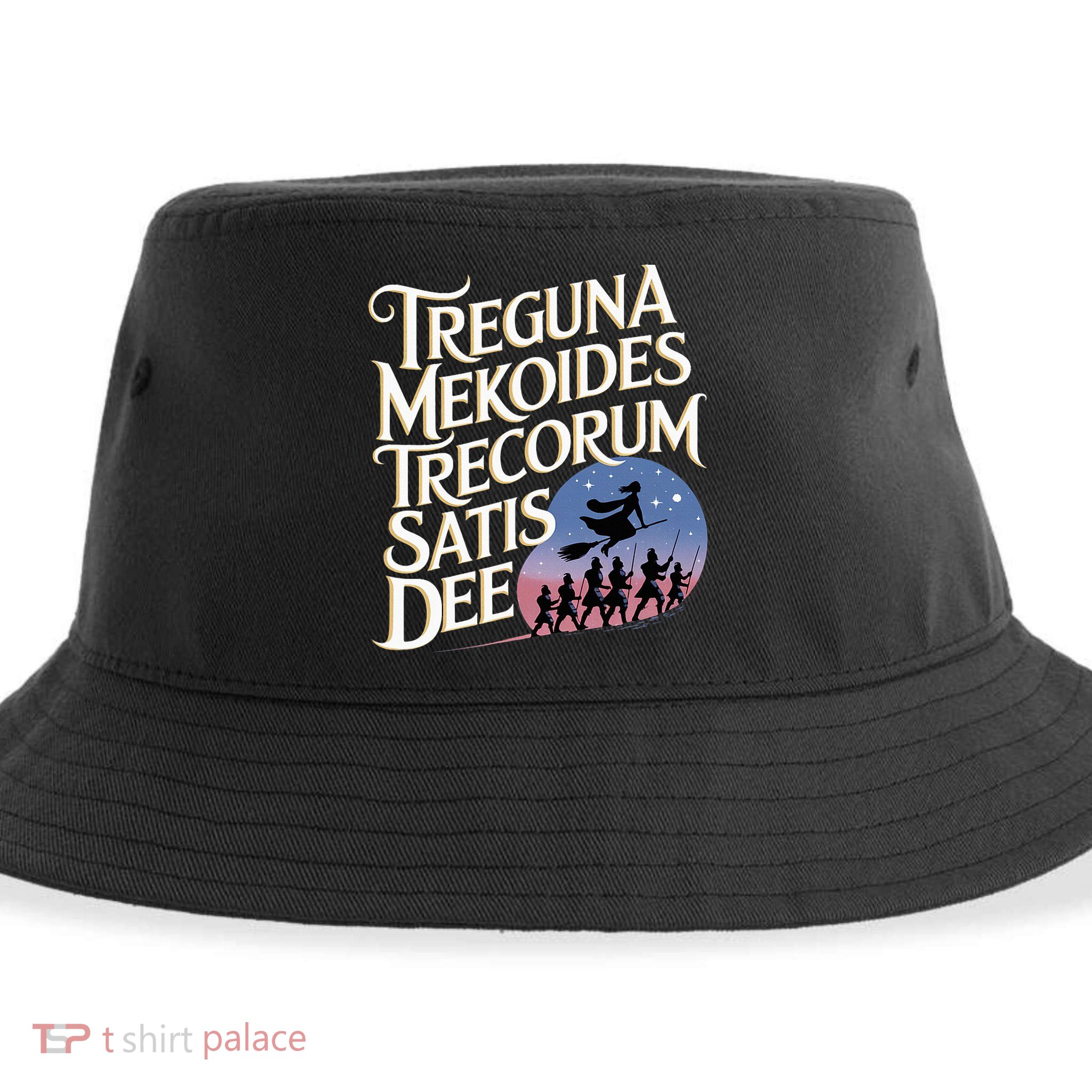 Treguna Mekoides Vintage Bedknobs And Broomsticks Theatre Sustainable Bucket Hat