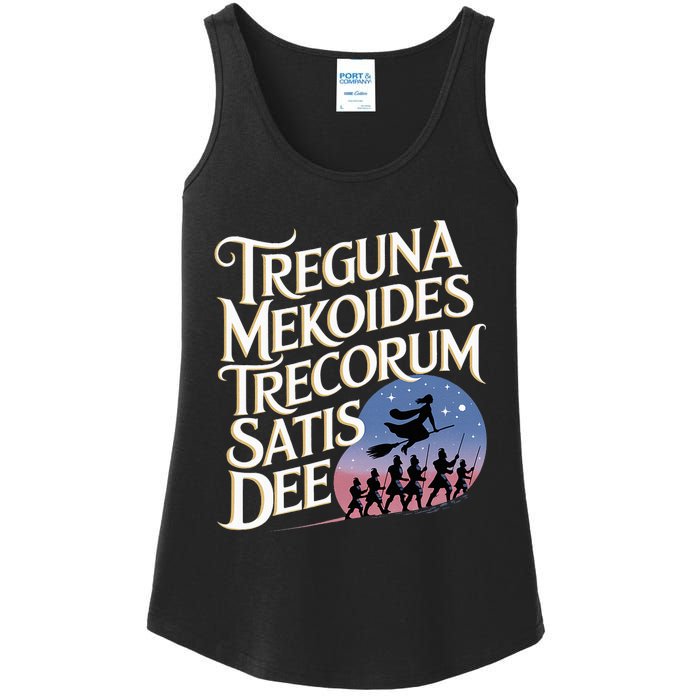 Treguna Mekoides Vintage Bedknobs And Broomsticks Theatre Ladies Essential Tank