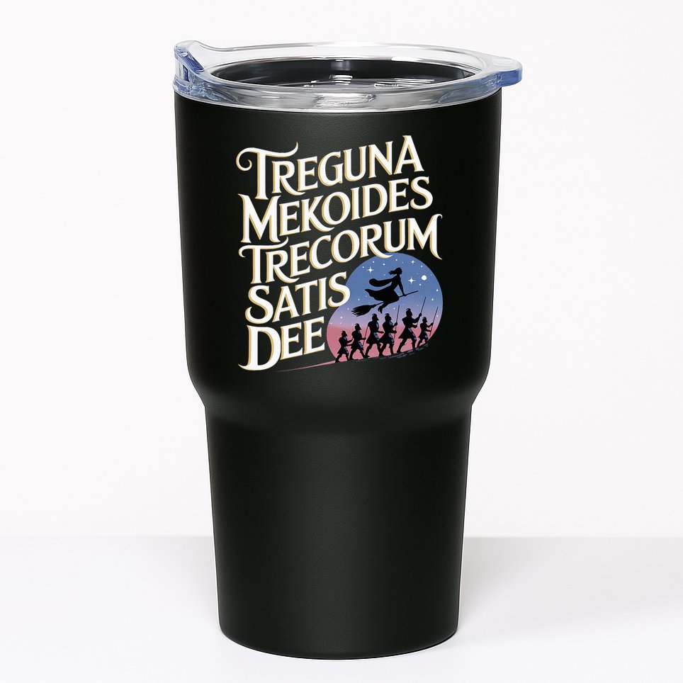 Treguna Mekoides Vintage Bedknobs And Broomsticks Theatre Tumbler