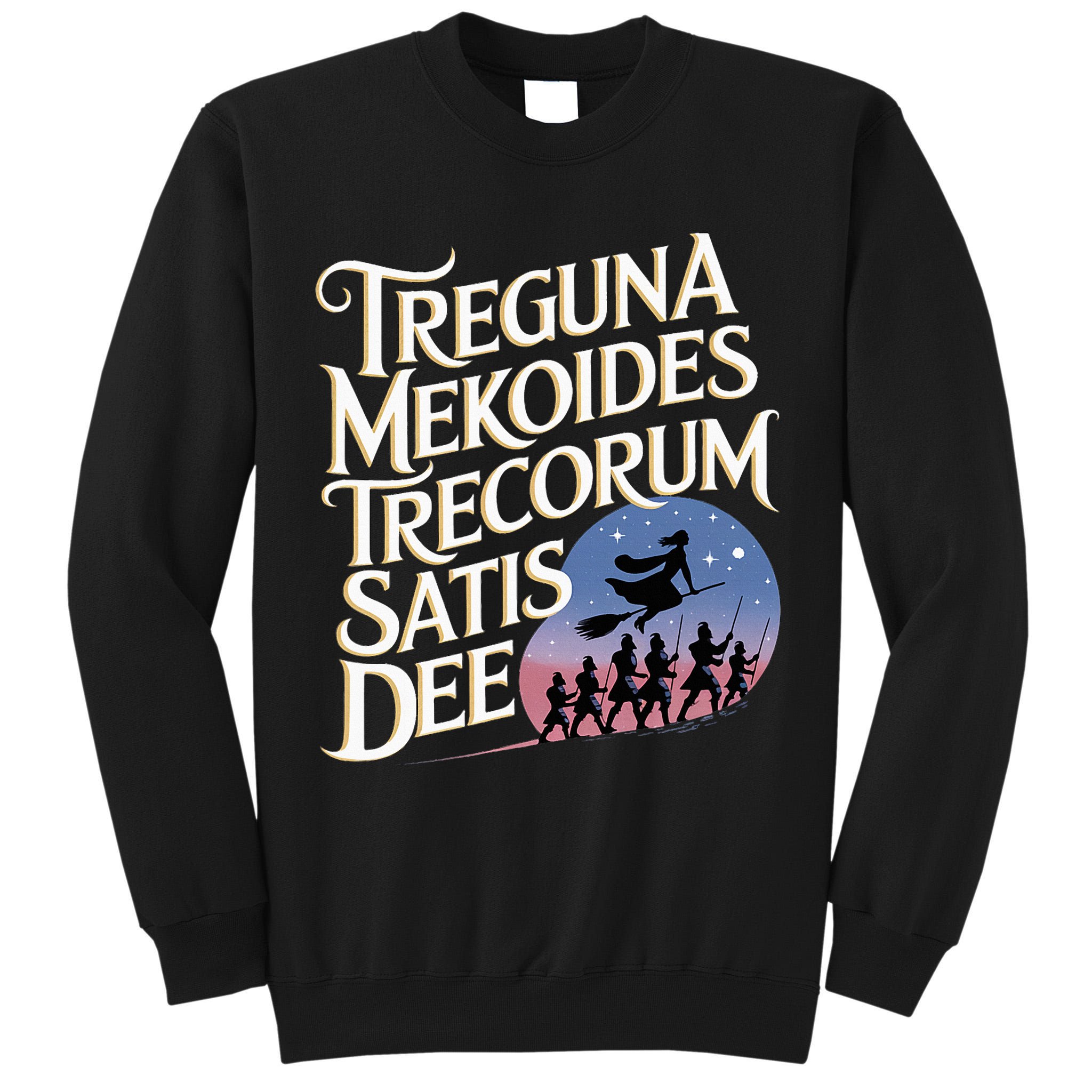 Treguna Mekoides Vintage Bedknobs And Broomsticks Theatre Tall Sweatshirt