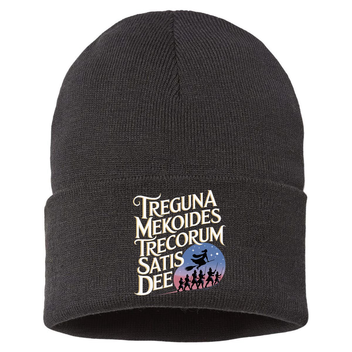 Treguna Mekoides Vintage Bedknobs And Broomsticks Theatre Sustainable Knit Beanie