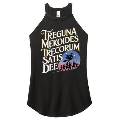 Treguna Mekoides Vintage Bedknobs And Broomsticks Theatre Women’s Perfect Tri Rocker Tank