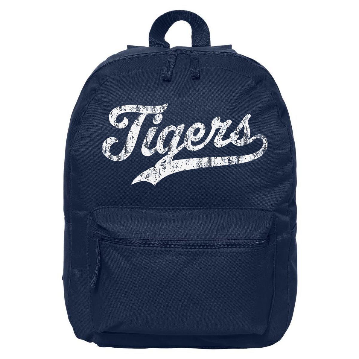 Tigers Mascot Vintage Sports Name 16 in Basic Backpack