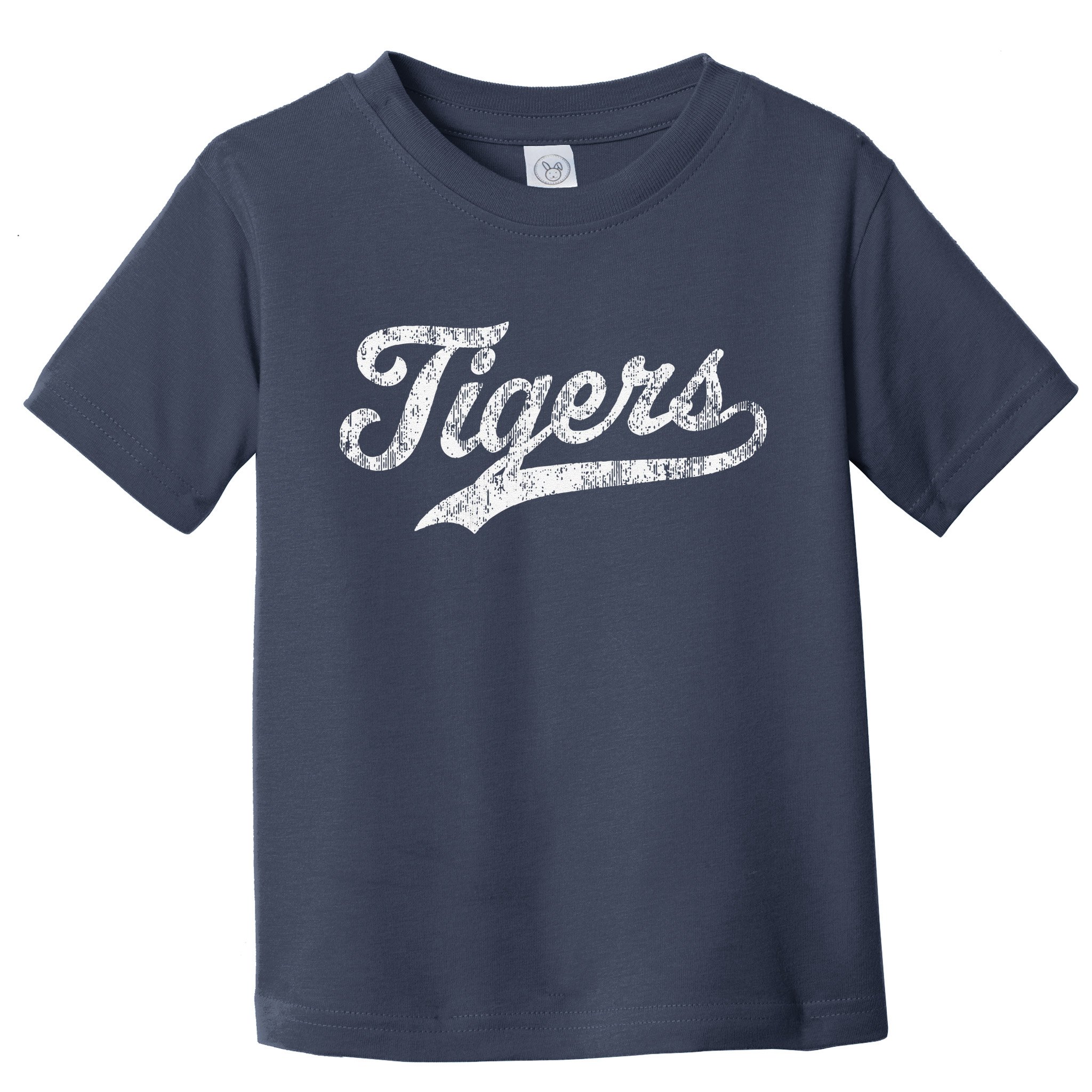 Tigers Mascot Vintage Sports Name Toddler T-Shirt