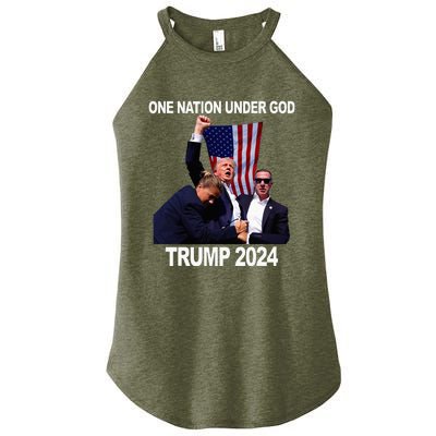 Trump Mugshot Vote For The Felon Trump 2024 Trump Convicted Women’s Perfect Tri Rocker Tank