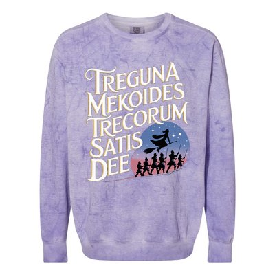 Treguna Mekoides Vintage Bedknobs And Broomsticks Theatre Colorblast Crewneck Sweatshirt