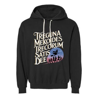 Treguna Mekoides Vintage Bedknobs And Broomsticks Theatre Garment-Dyed Fleece Hoodie