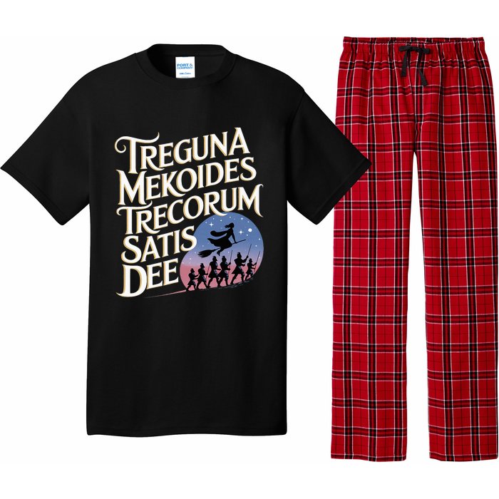 Treguna Mekoides Vintage Bedknobs And Broomsticks Theatre Pajama Set